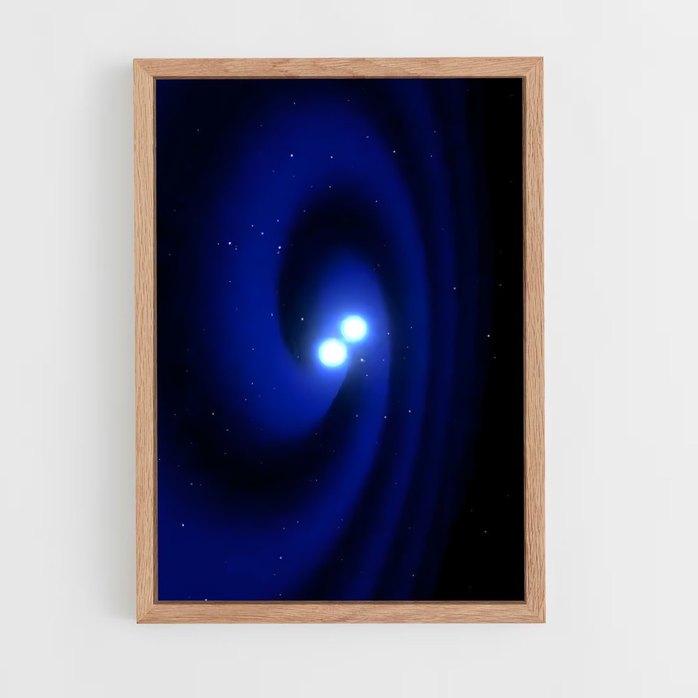 Poster Éblouissant étoile à neutrons (vue 4)